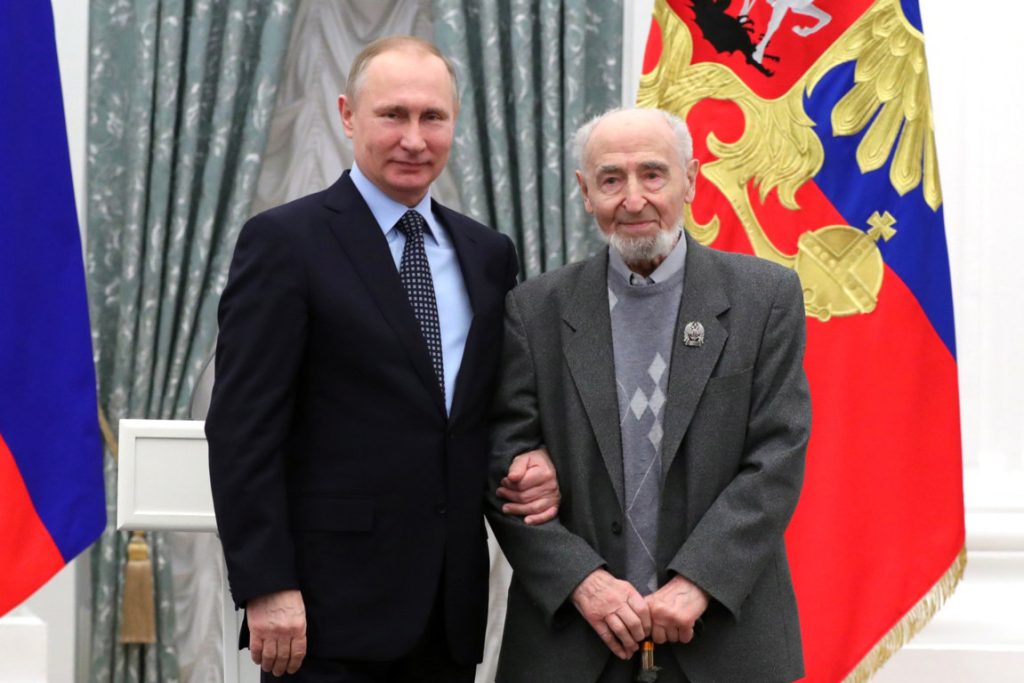 leonid shvartsman with vladimir putin