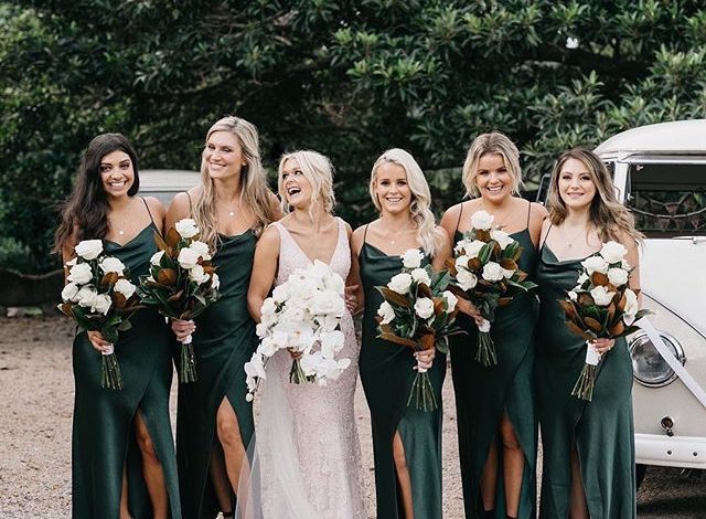 Green Bridesmaid